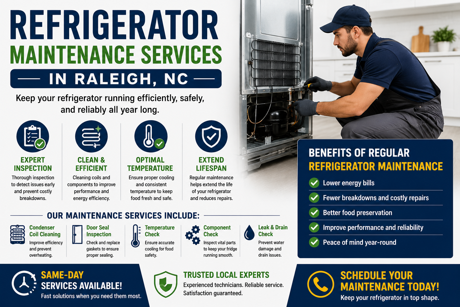 Refrigerator Maintenance Services